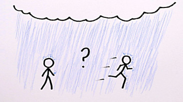 Кое е по-добре в дъжда: да бягаме или да вървим?